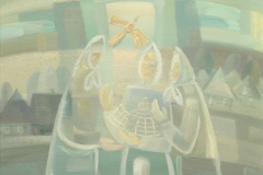 Микола Бущик. Выпускающие птиц (1989)
