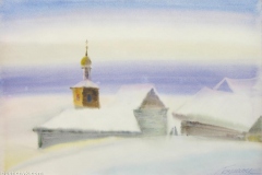 Микола Бущик. Зима в деревне (2010)