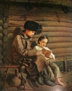 Никодим Силиванович. Солдат с мальчиком (1867)