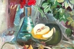 Николай Залозный.Натюрморт.1975