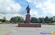 Орша. Центральная площадь - памятник Ленину