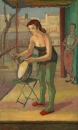 Осип Любич. Танцовщица с тамбурином (1945)