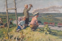 Павел Гавриленко. Эшелон идет (1957)