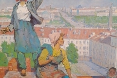 Павел Гавриленко. На лесах(1960)