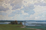 Павел Масленников. Заславское водохранилище (1976)