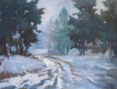 Павел Масленников. Зима в лесу (1978)