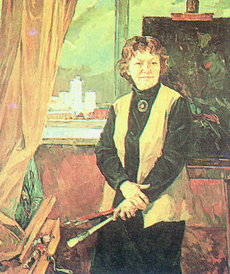Раиса Кудревич. Автопортрет (1979)