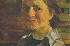 Раиса Кудревич. Автопортрет (1953)