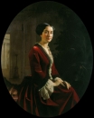 Сергей Зарянко. Портрет Е.Х.Абамелек-Лазаревой, 1854