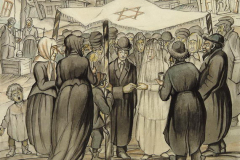 Соломон Юдовин. Еврейская свадьба (1930)