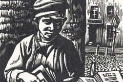 Соломон Юдовин. Газетчик (1923)
