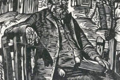 Соломон Юдовин. Старик на солнце (1924)