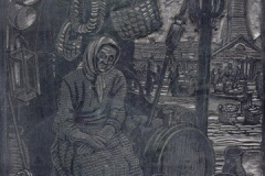 Соломон Юдовин. Старуха в лавке (1939)