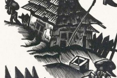 Соломон Юдовин. Уголок местечка (1926)