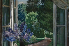 Станислав Жуковский. Вид из окна (1936)