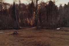 Станислав Жуковский. Апрельский вечер (1898)