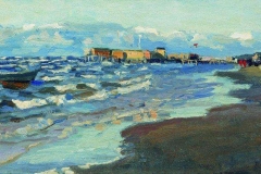 Станислав Жуковский. Берег моря (1904)