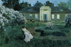 Станислав Жуковский. Бессонная ночь. Светает (1903)