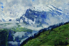 Станислав Жуковский. Горный пейзаж (1914)