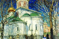 Станислав Жуковский. Храм Рождества Богородицы в Звенигороде