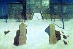 Станислав Жуковский. Лунная ночь