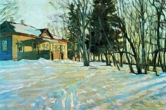 Станислав Жуковский. Мартовский вечер (1904)