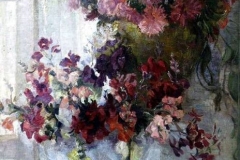 Станислав Жуковский. Натюрморт с цветами (1908)