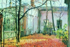 Станислав Жуковский. Опустевшая дача (1907)