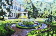 Станислав Жуковский. Усадьба летом (1906)