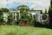 Станислав Жуковский. Усадьба в зелени (1906)