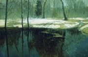 Станислав Жуковский. Весенняя вода (1898)