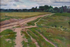 Валентин Волков. Проселочная дорога к озеру Нарочь (1956)