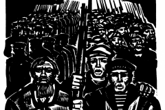 Василий Шарангович. Иллюстрация к книге Джона Рида - Восставшая Мексика