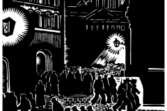 Василий Шарангович. Иллюстрация к книге Джона Рида - Восставшая Мексика