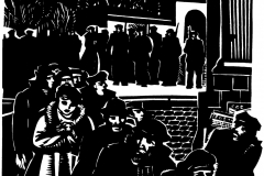 Василий Шарангович. Иллюстрация к книге Джона Рида - Восставшая Мексика