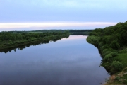 Верхнедвинск. Западная Двина. Вид с моста