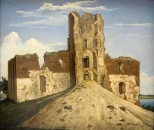 Викентий Дмоховский. Замок в Троках (1854)
