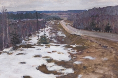 Виктор Громыко. Дорога в конце зимы (1962)