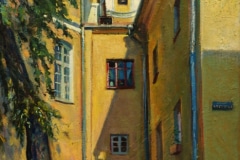 Виктор Варламов.Вгутренний дворик.1980