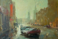 Виталий Гануза. Улица Краснопрудная, Москва