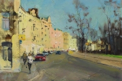 Виталий Гануза. Улица в Петербурге