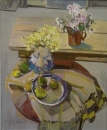 Виталий Цвирко. Натюрморт с нарциссами (1982)