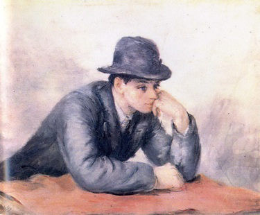 Яков Балглей. Мужчина в фетровой шляпе (1928)