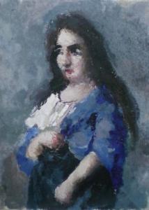 Яков Балглей. Портрет женщины (1923)