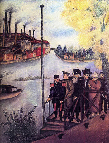 Яков Балглей. Союзники на берегах Сены (1918)