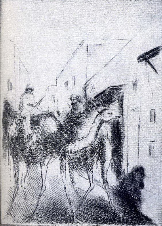Яков Балглей. Улица в Палестине (1925)