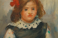 Яков Балглей. Портрет девочки (1920)