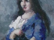 Яков Балглей. Портрет женщины (1923)