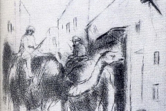 Яков Балглей. Улица в Палестине (1925)
