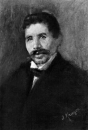 Яков Кругер. Портрет минского скрипача Иегуды Жуховитского (1897)